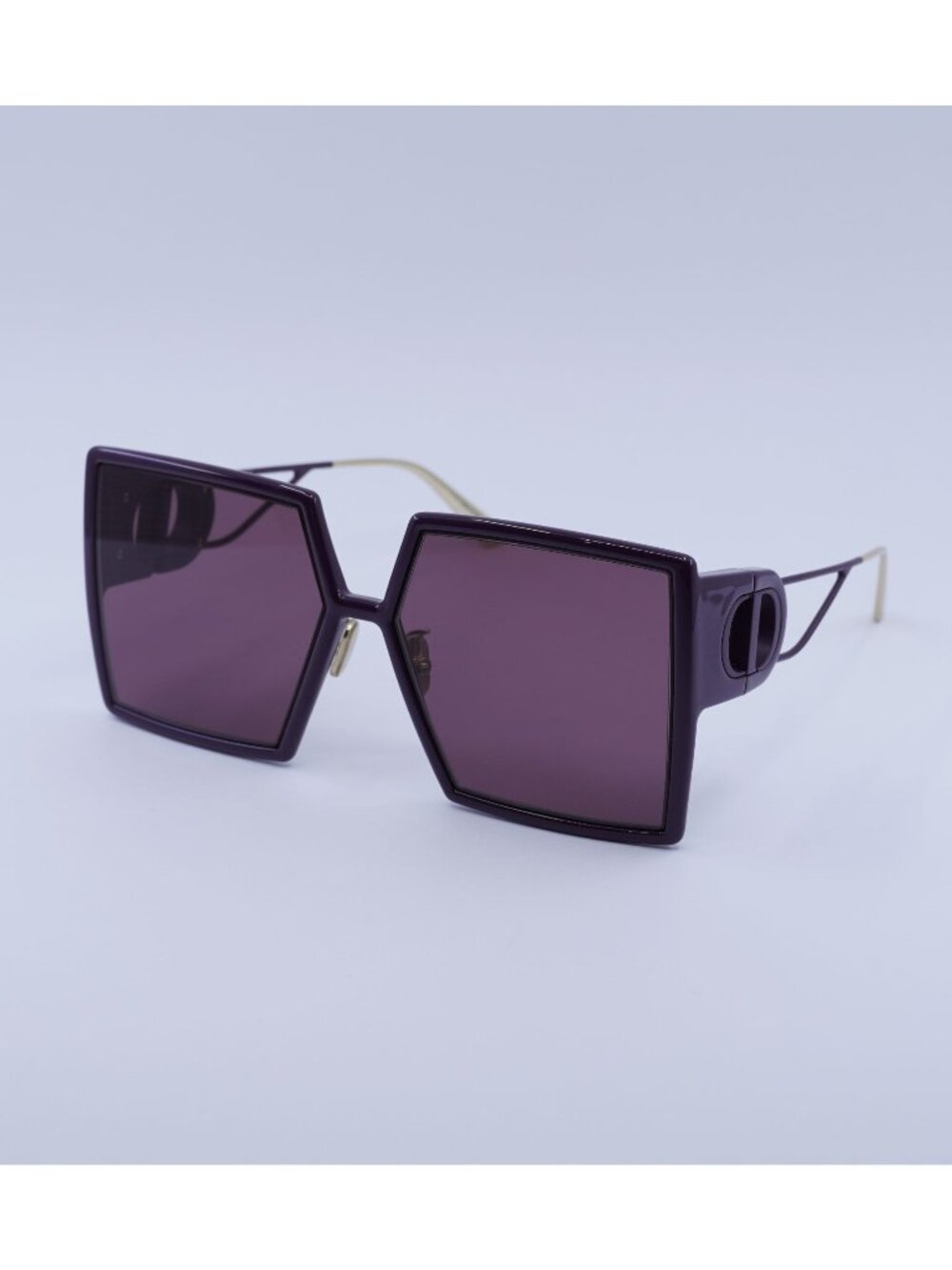 Dior 30MONTAIGNE SU 60D0 Sunglasses Bordeaux Square Frame, Burgundy Lenses